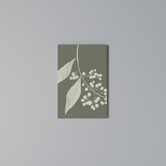 SERENE LEAFY FANTASIES Quadro em tela vertical