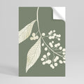 SERENE LEAFY FANTASIES Poster Vertical Autocolante