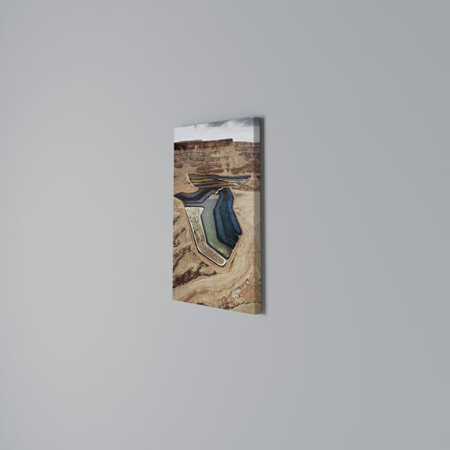HARMONY IN LAYERS Quadro em tela vertical