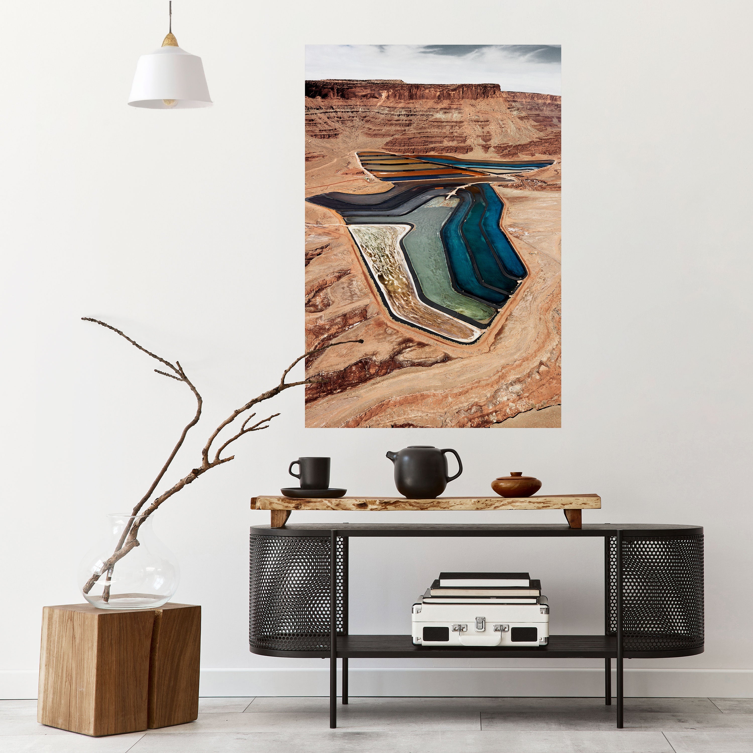 HARMONY IN LAYERS Poster Vertical Autocolante