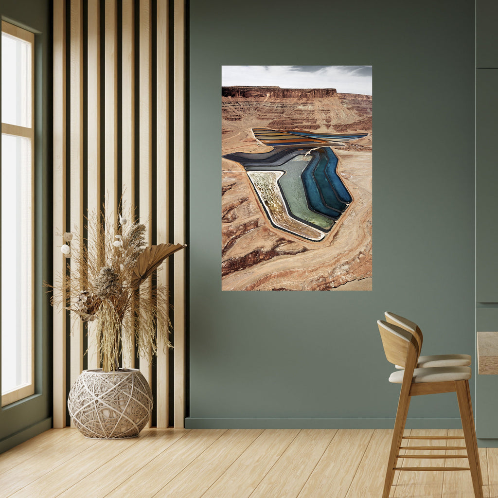 HARMONY IN LAYERS Poster Vertical Autocolante