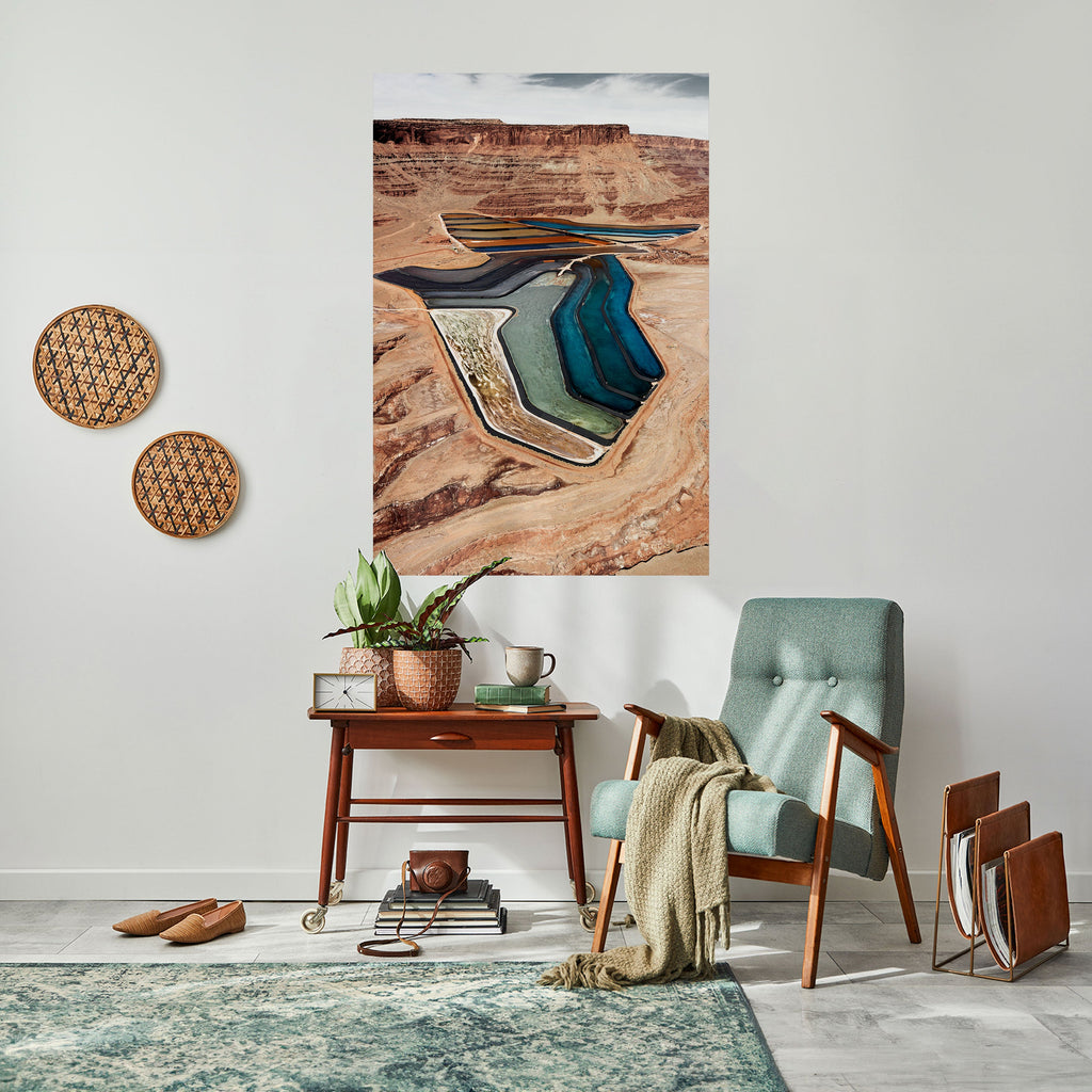 HARMONY IN LAYERS Poster Vertical Autocolante