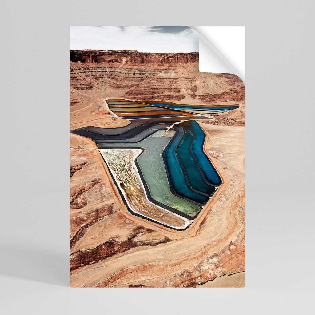 HARMONY IN LAYERS Poster Vertical Autocolante