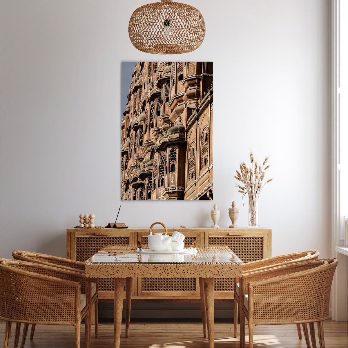 MAJESTIC FACADE FANTASY Quadro em tela vertical