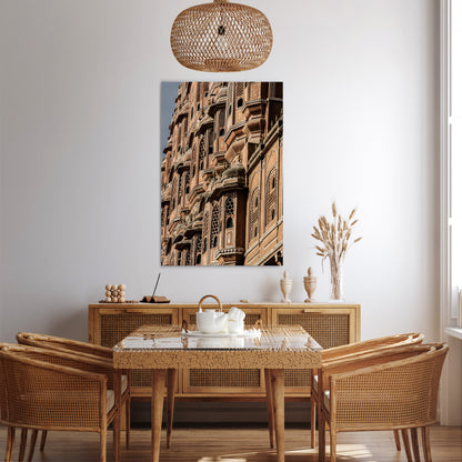 MAJESTIC FACADE FANTASY Quadro em tela vertical