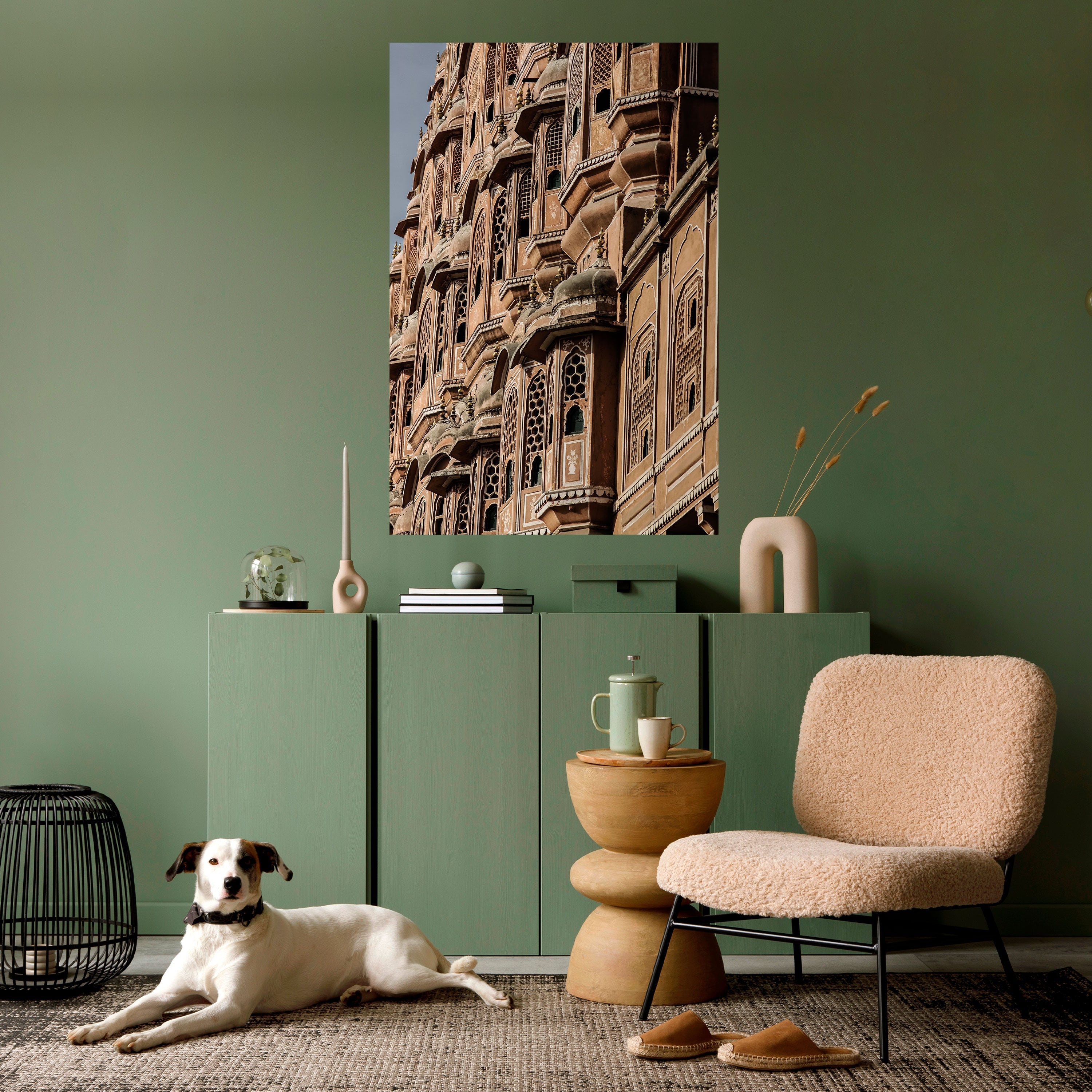 MAJESTIC FACADE FANTASY Poster Vertical Autocolante