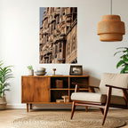 MAJESTIC FACADE FANTASY Poster Vertical Autocolante