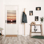 SUNSET FLIGHT SYMPHONY Poster Vertical Autocolante