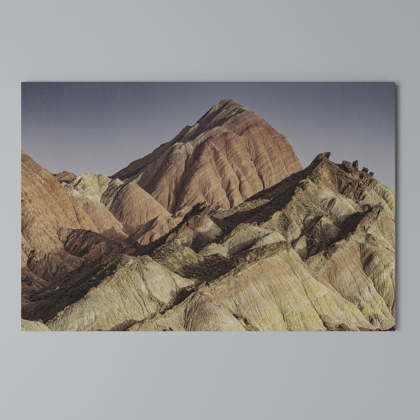 PEAKS OF PAINTED DREAMS Horizontal Canvas Print