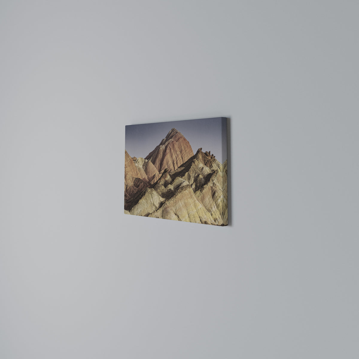 PEAKS OF PAINTED DREAMS Horizontal Canvas Print