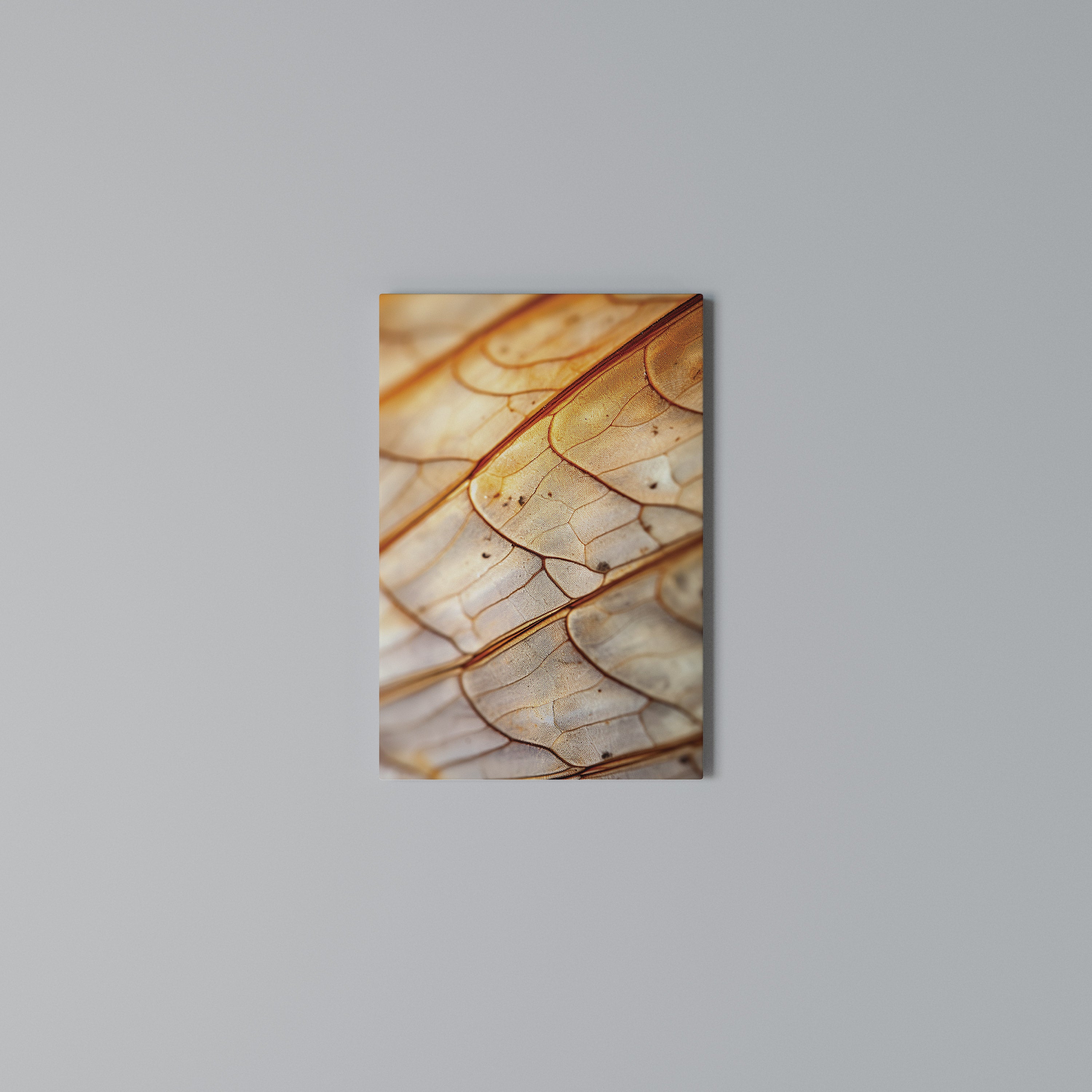 ELEGANT VEINING Quadro em tela vertical