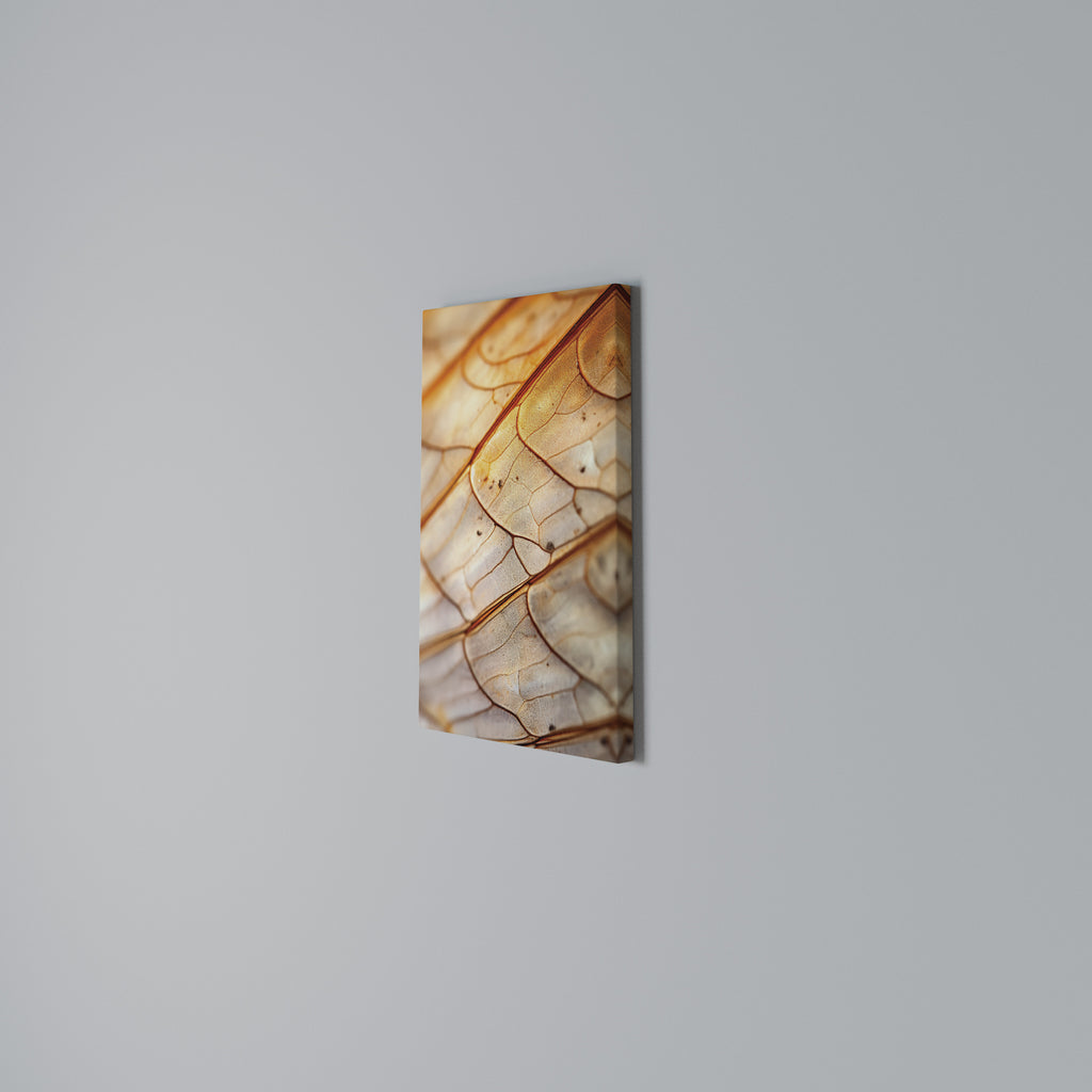 ELEGANT VEINING Quadro em tela vertical