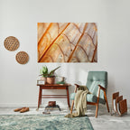 ELEGANT VEINING Peel and Stick Horizontal Poster