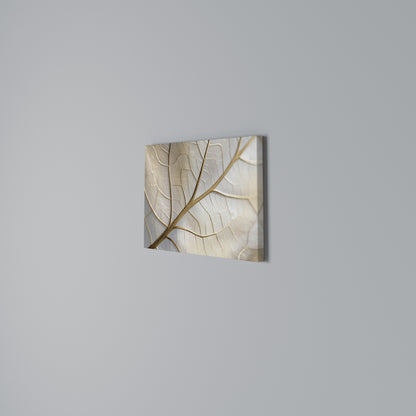 GOLDEN LEAF WHISPERS Horizontal Canvas Print