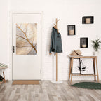 GOLDEN LEAF WHISPERS Poster Vertical Autocolante