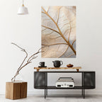 GOLDEN LEAF WHISPERS Poster Vertical Autocolante