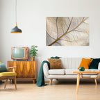 GOLDEN LEAF WHISPERS Peel and Stick Horizontal Poster