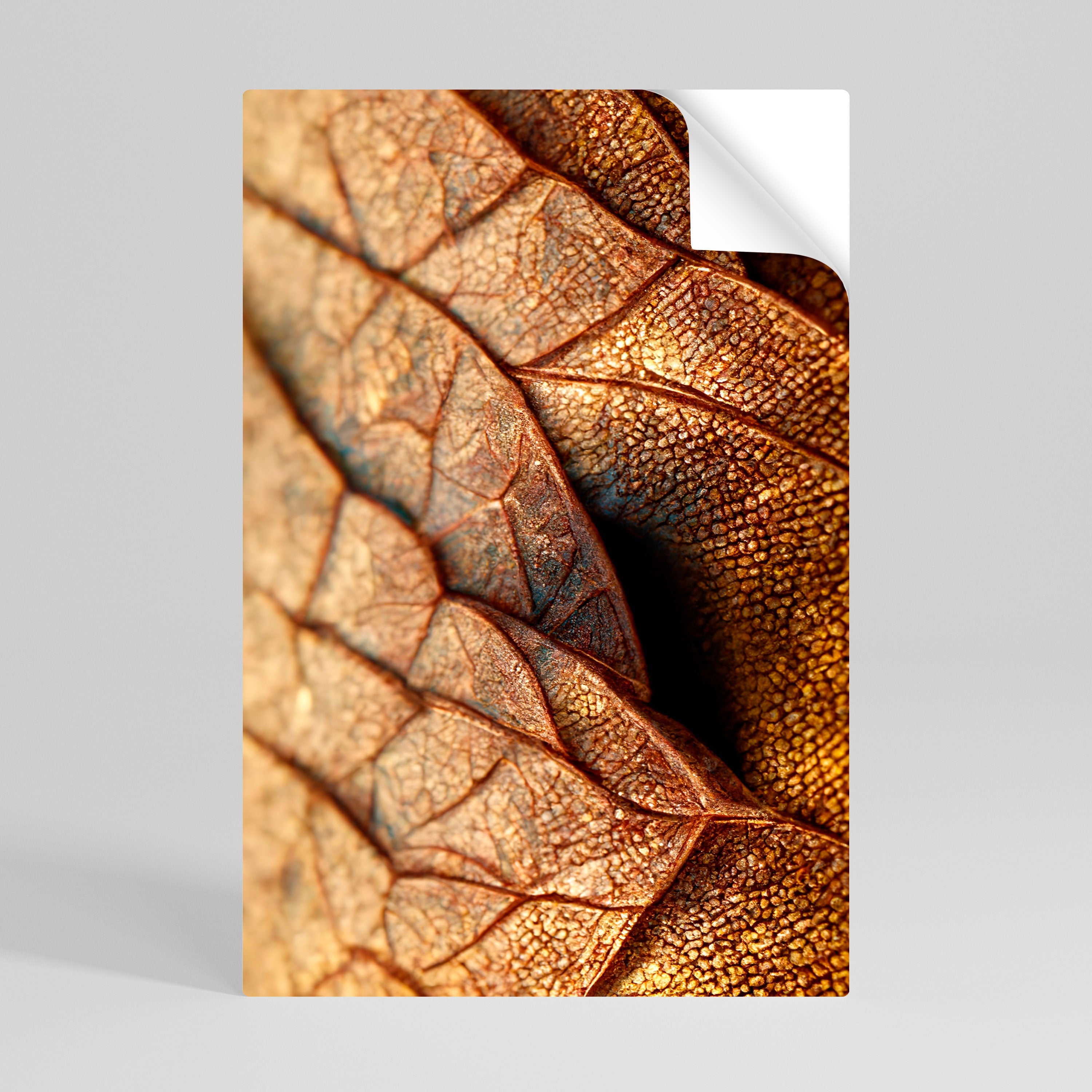 RUSTIC TEXTURE STUDY Poster Vertical Autocolante