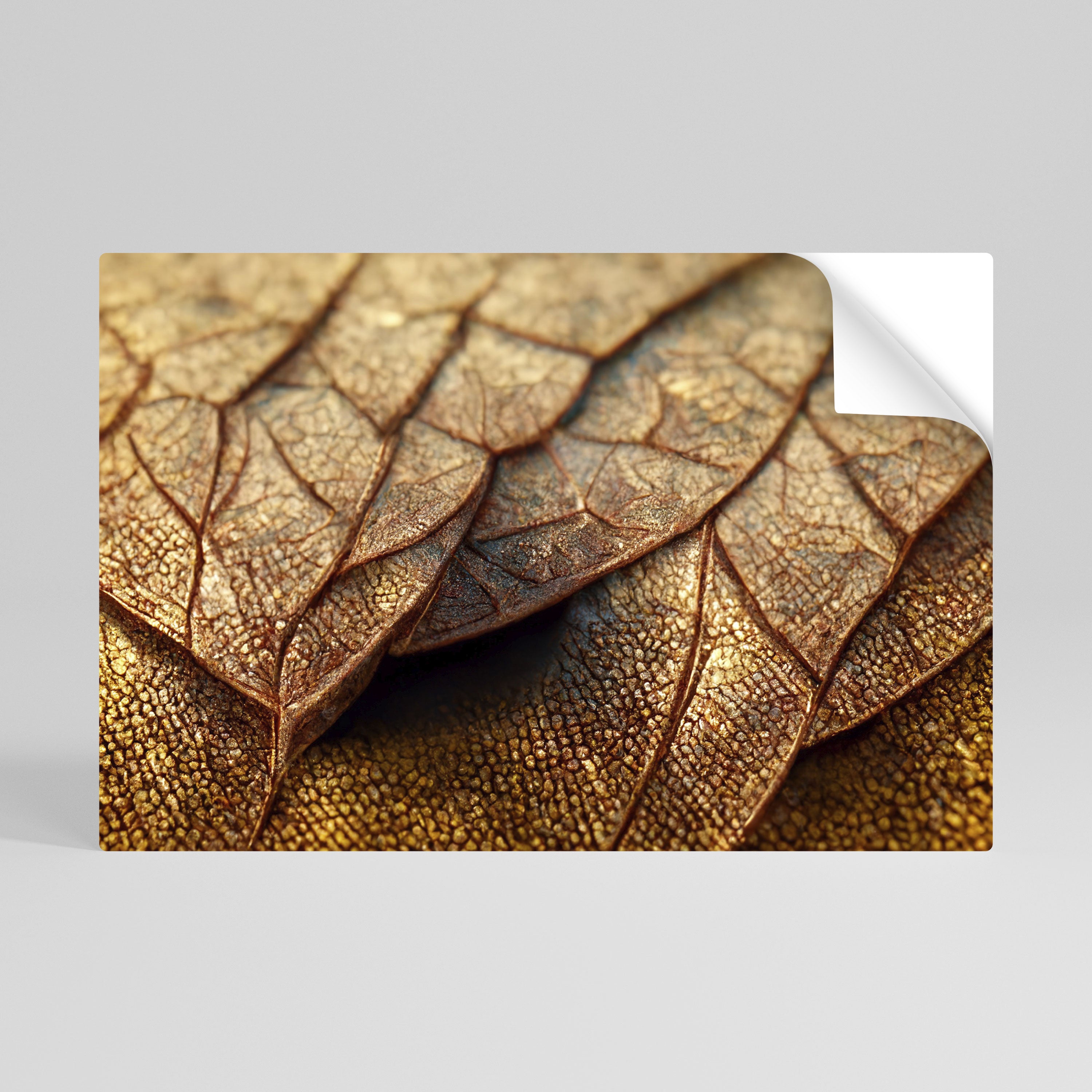 RUSTIC TEXTURE STUDY Póster Autocolante Horizontal