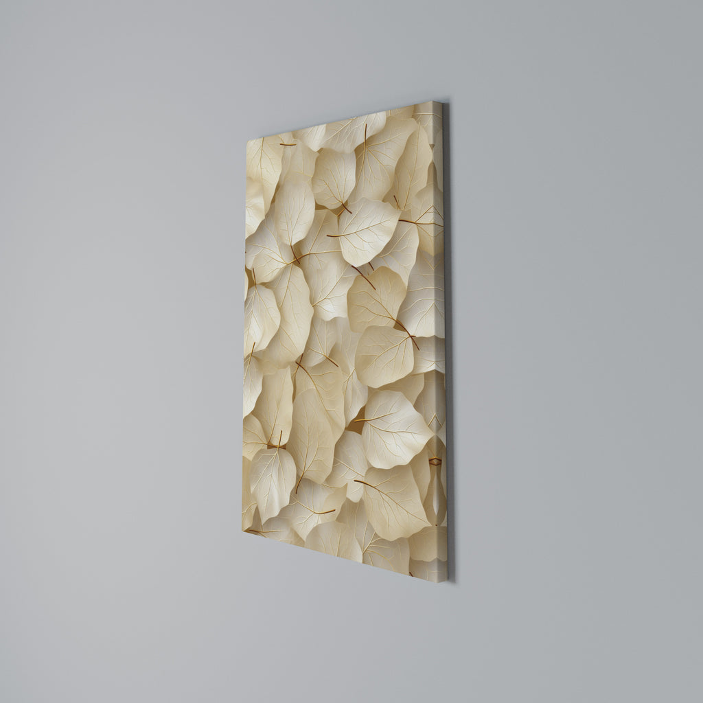 VELLUM LEAF SYMPHONY Quadro em tela vertical