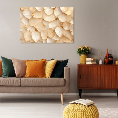 VELLUM LEAF SYMPHONY Horizontal Canvas Print