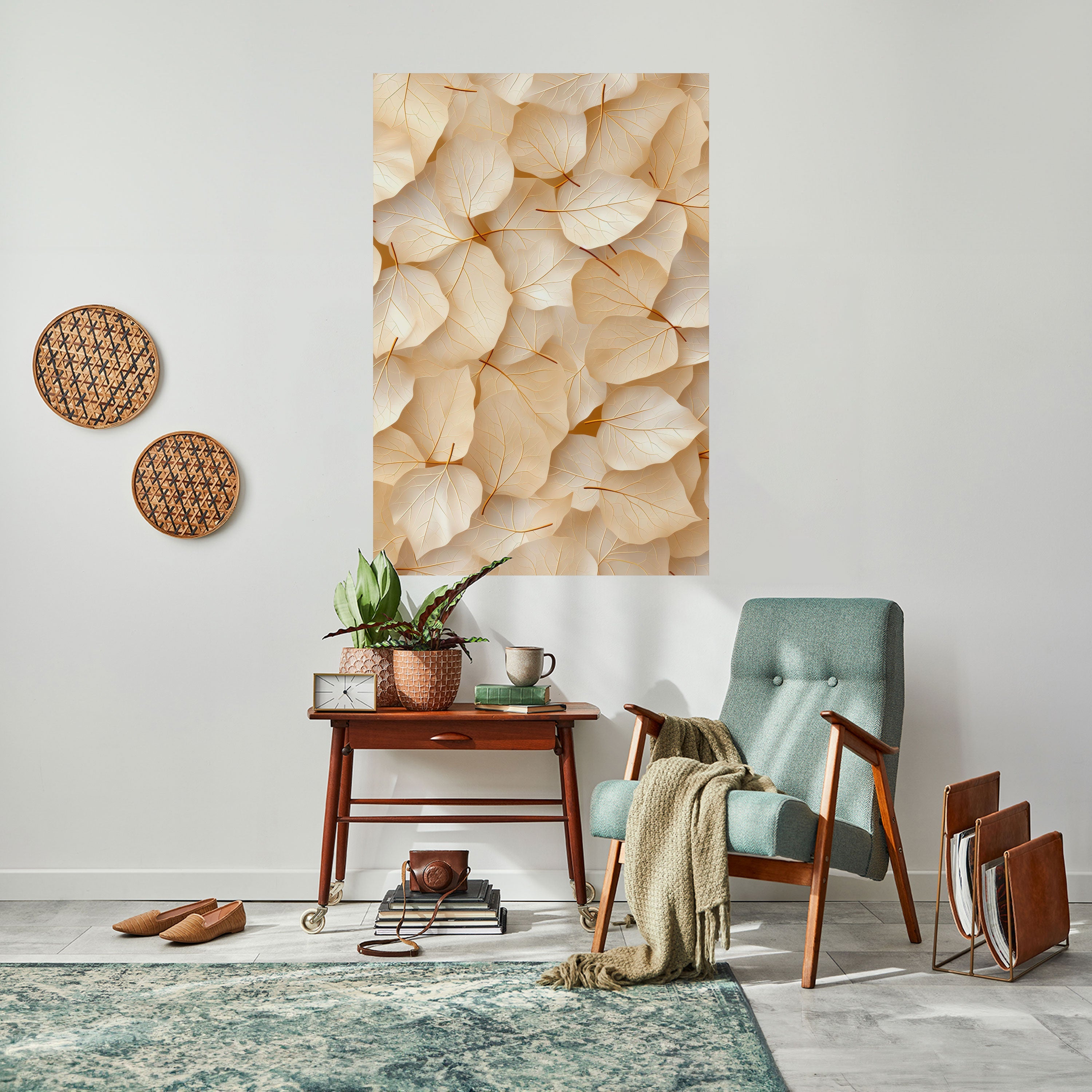 VELLUM LEAF SYMPHONY Poster Vertical Autocolante