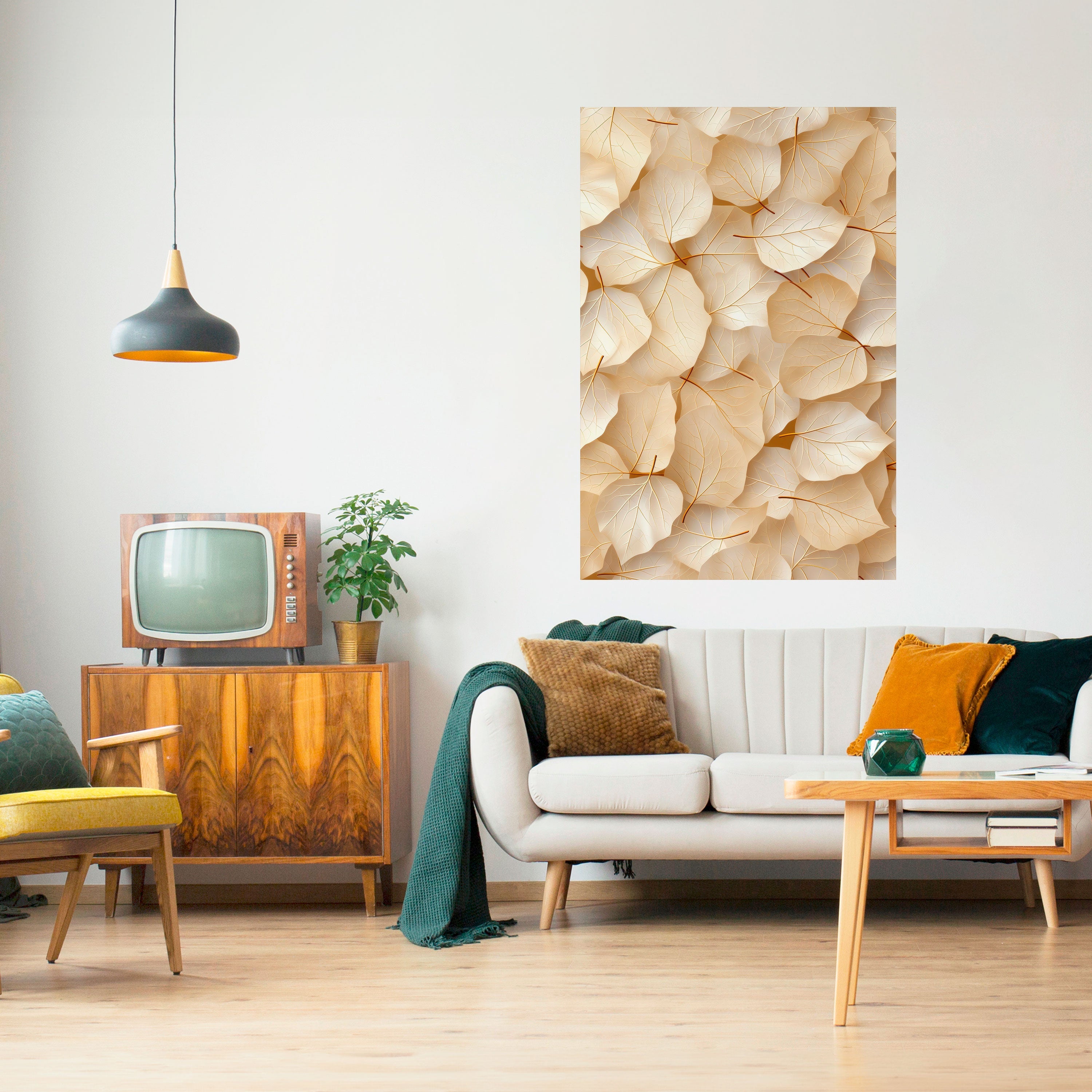 VELLUM LEAF SYMPHONY Poster Vertical Autocolante