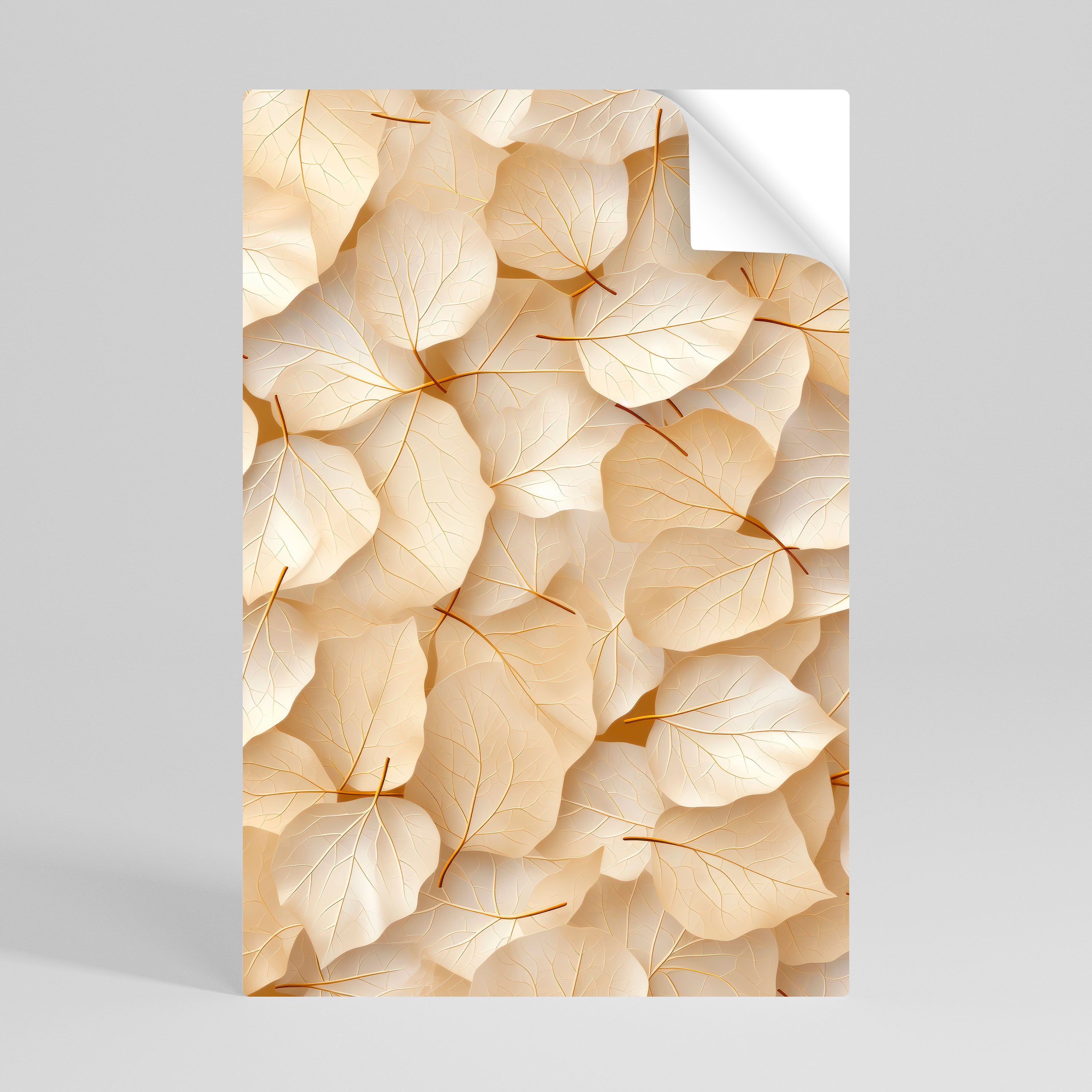 VELLUM LEAF SYMPHONY Póster Autocolante Vertical