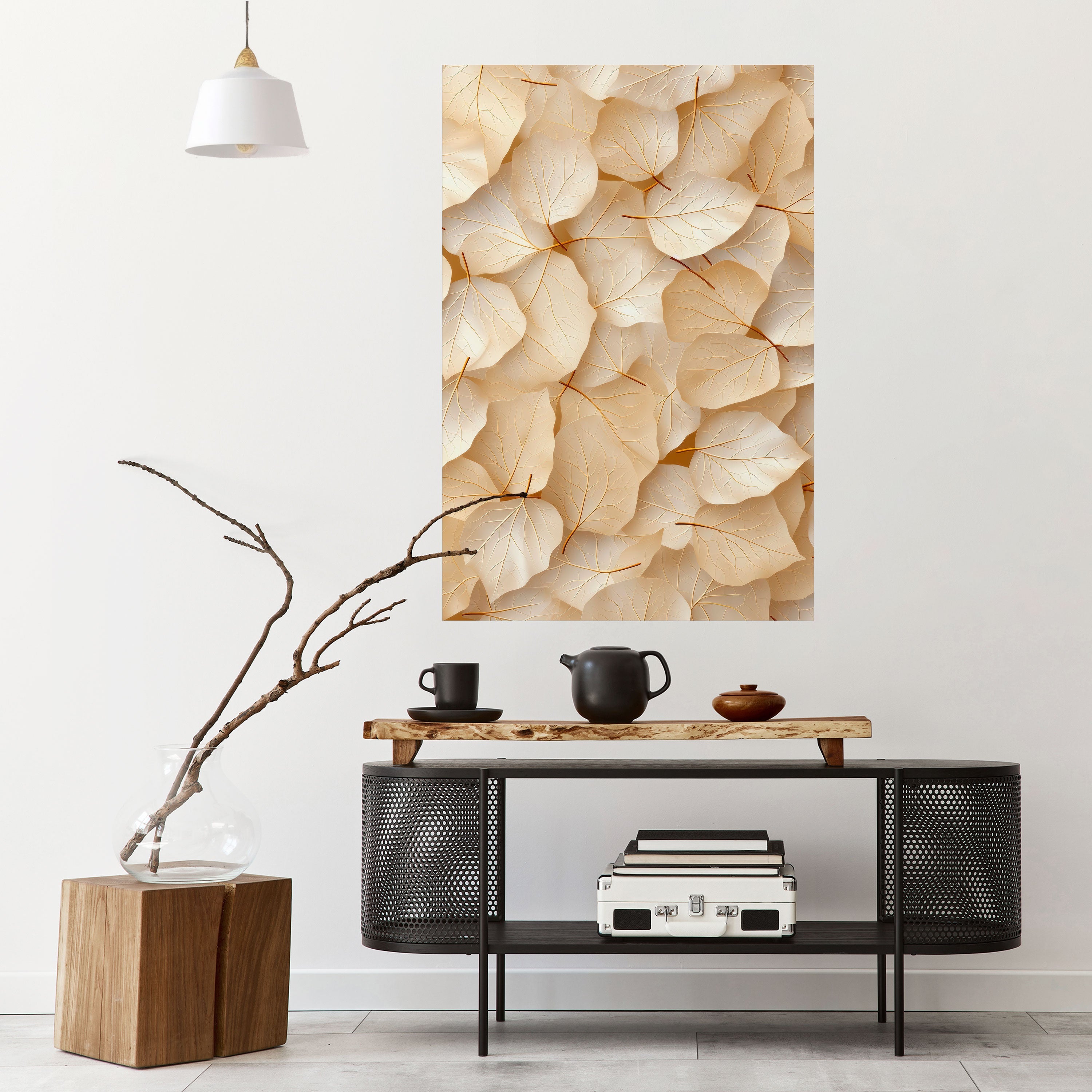 VELLUM LEAF SYMPHONY Poster Vertical Autocolante