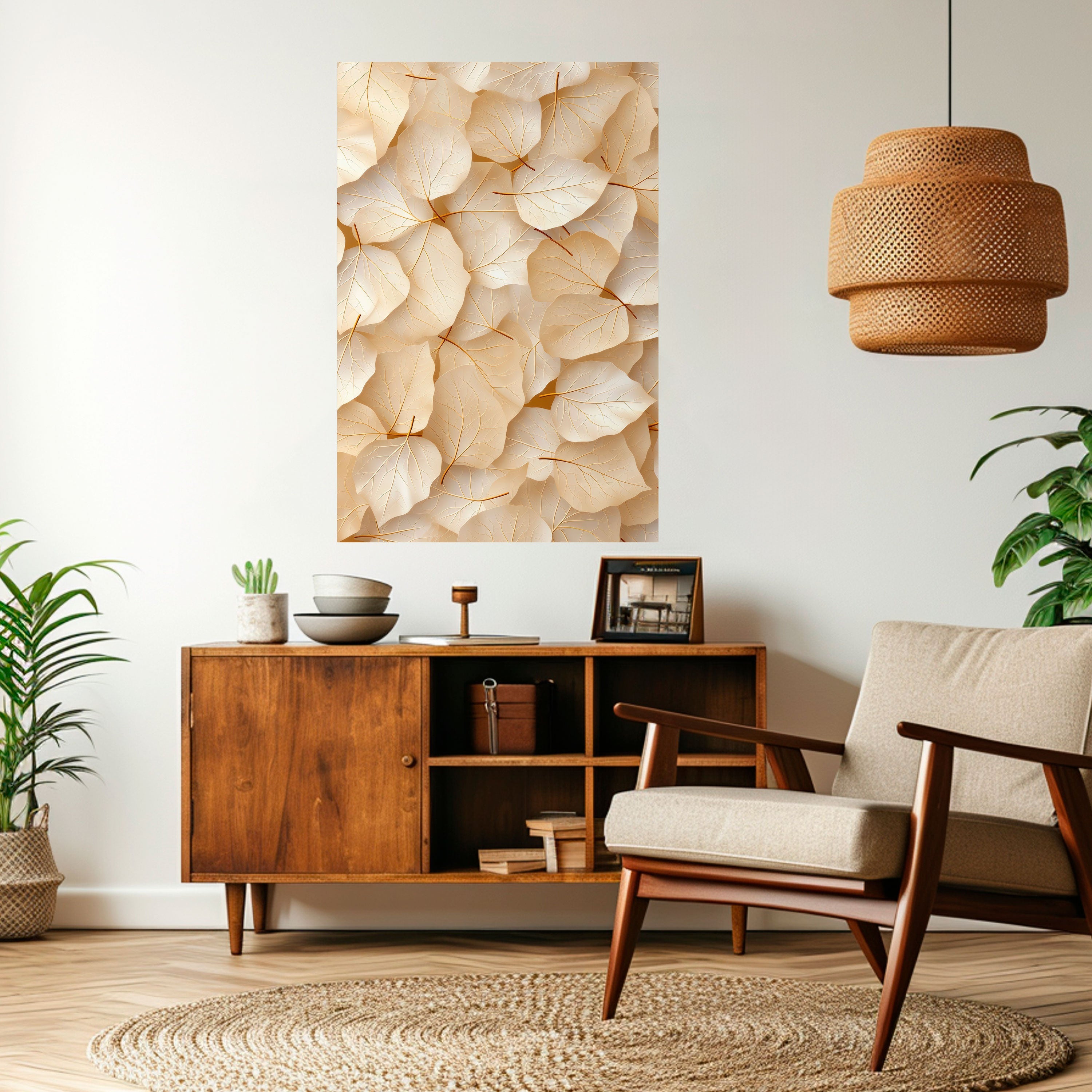 VELLUM LEAF SYMPHONY Poster Vertical Autocolante