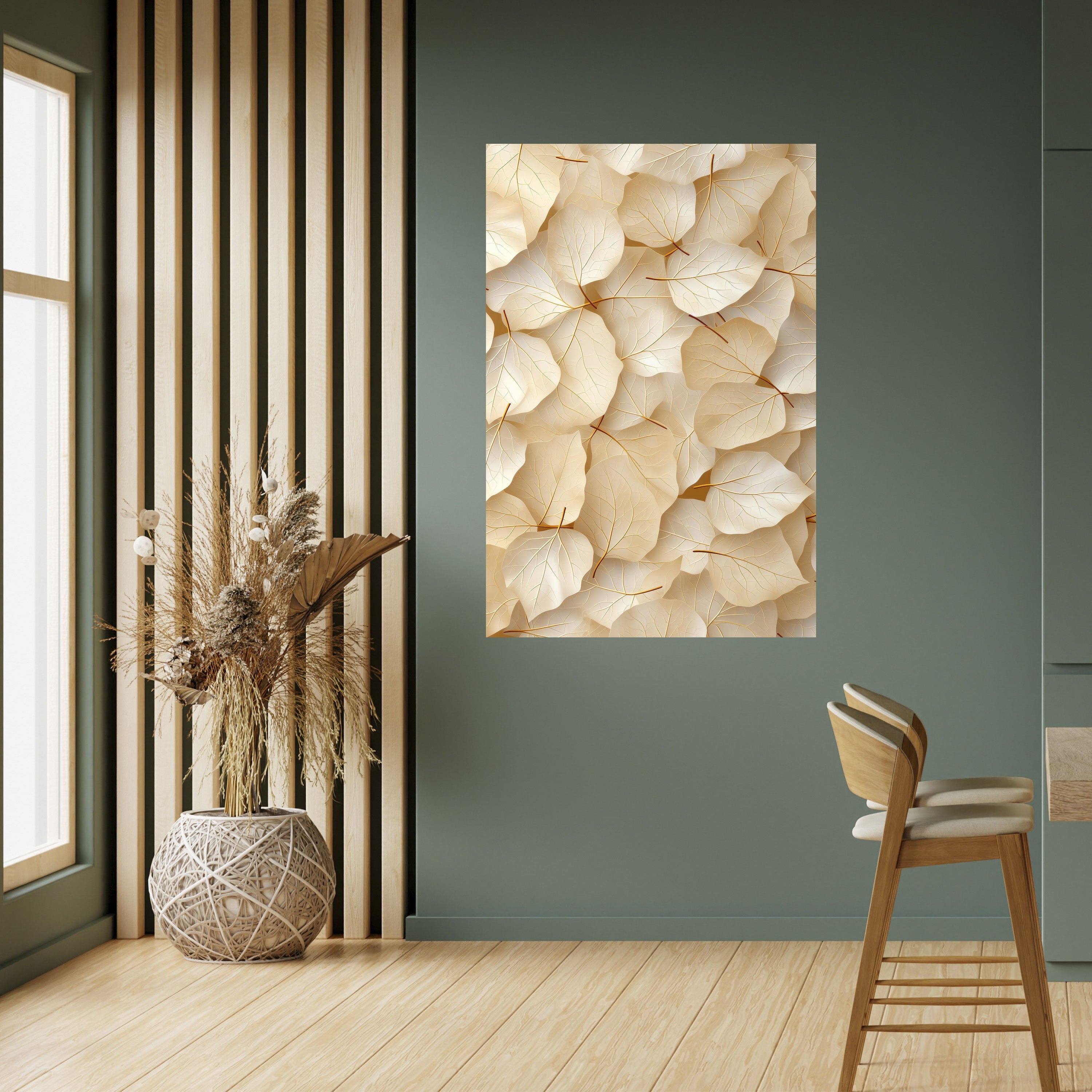 VELLUM LEAF SYMPHONY Poster Vertical Autocolante