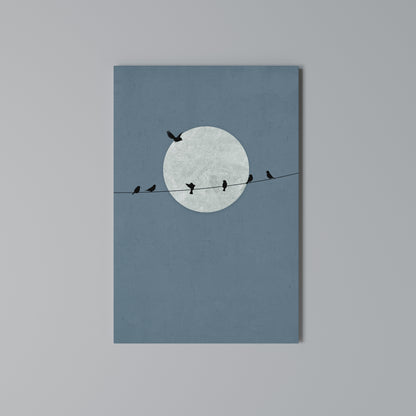 MOONLIT REST Quadro em tela vertical