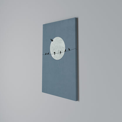 MOONLIT REST Quadro em tela vertical