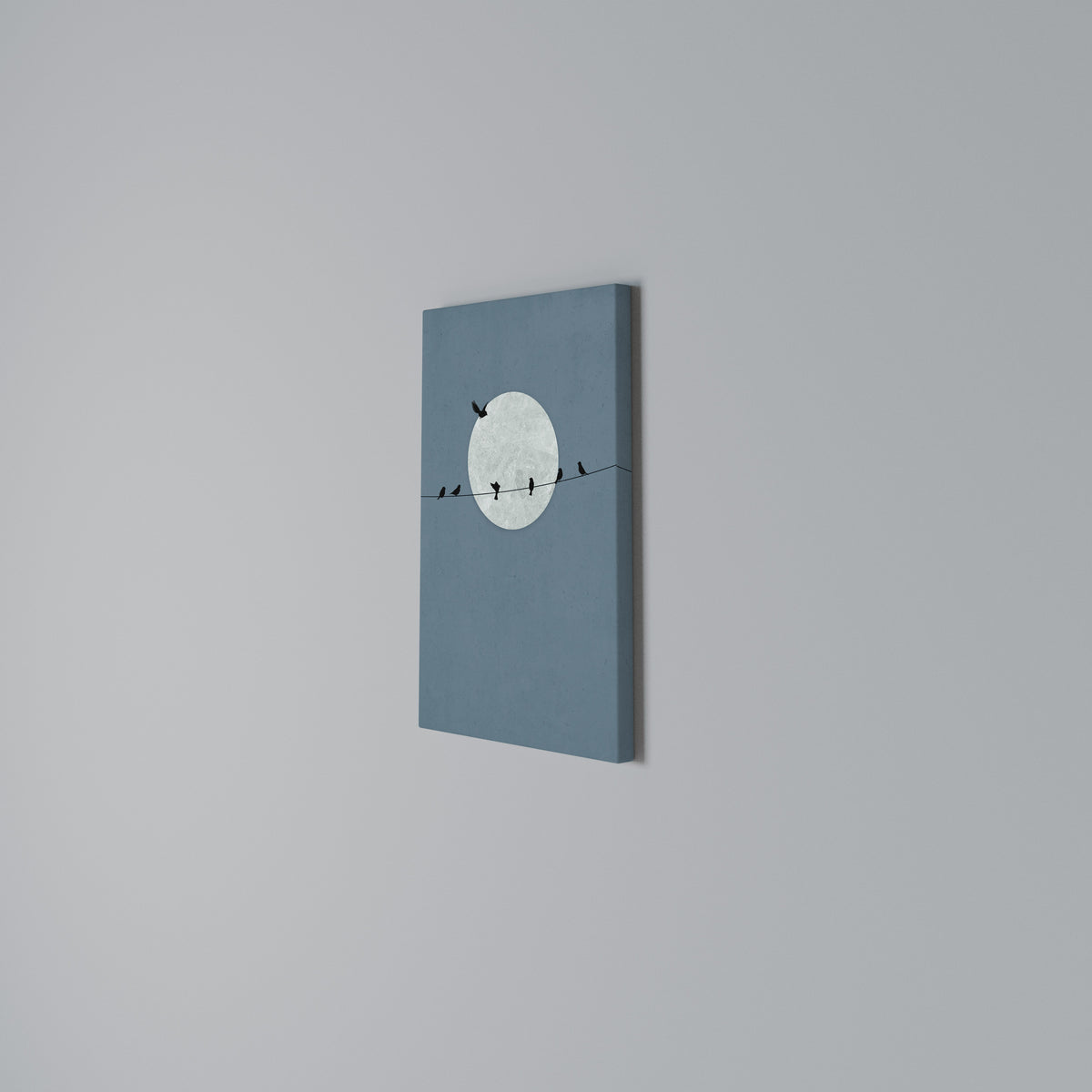 MOONLIT REST Quadro em tela vertical