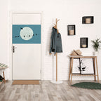 MOONLIT REST Peel and Stick Horizontal Poster