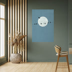 MOONLIT REST Poster Vertical Autocolante