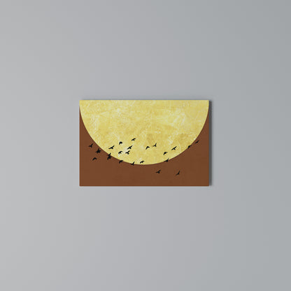 MOONLIT MIGRATION Horizontal Canvas Print