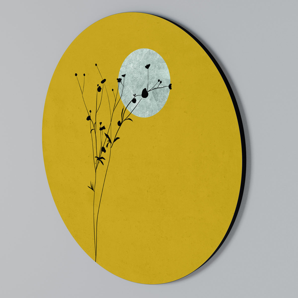 RISE IN THE LIGHT Round Wall Art