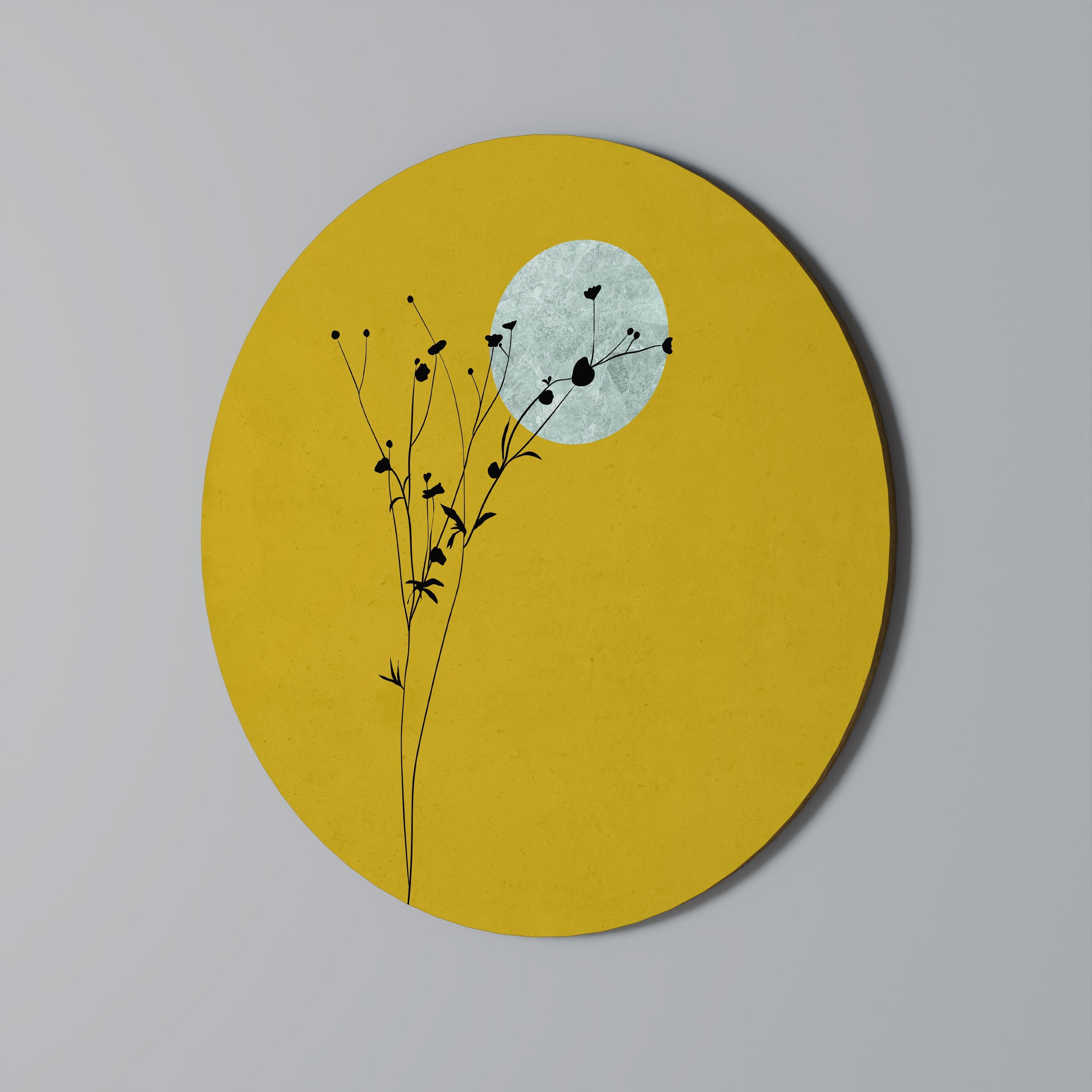 RISE IN THE LIGHT Quadro Redondo Decorativo