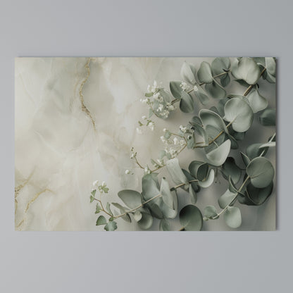 ELEGANT LEAF BALLET Horizontal Canvas Print