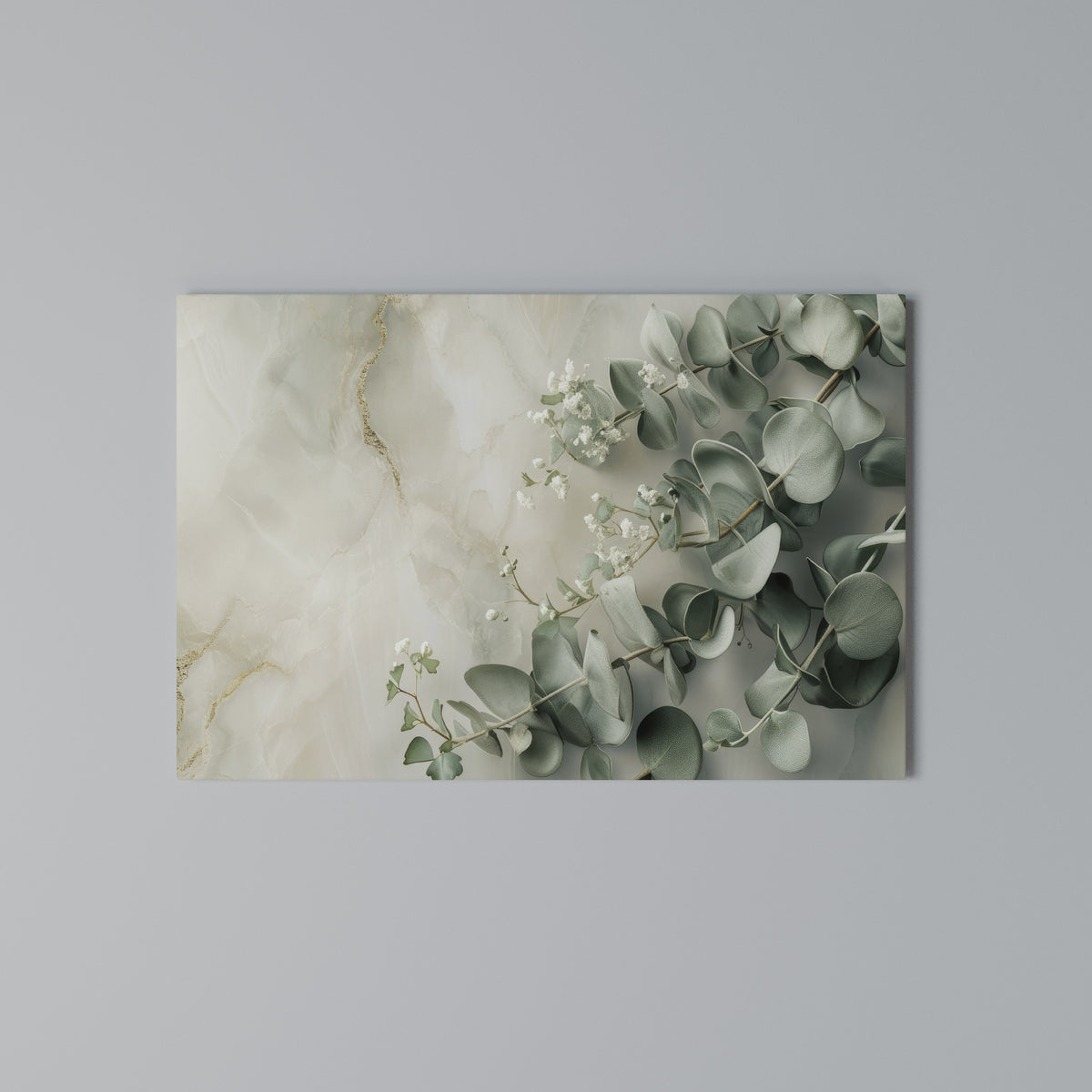 ELEGANT LEAF BALLET Horizontal Canvas Print