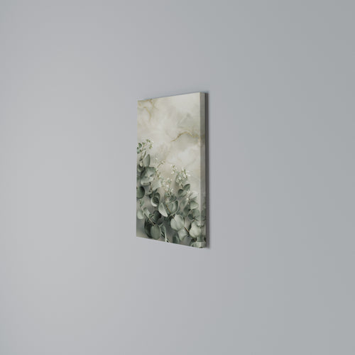 ELEGANT LEAF BALLET Quadro em tela vertical