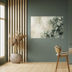 ELEGANT LEAF BALLET Peel and Stick Horizontal Poster