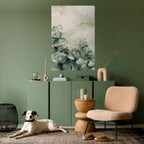 ELEGANT LEAF BALLET Poster Vertical Autocolante