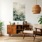 ELEGANT LEAF BALLET Poster Vertical Autocolante