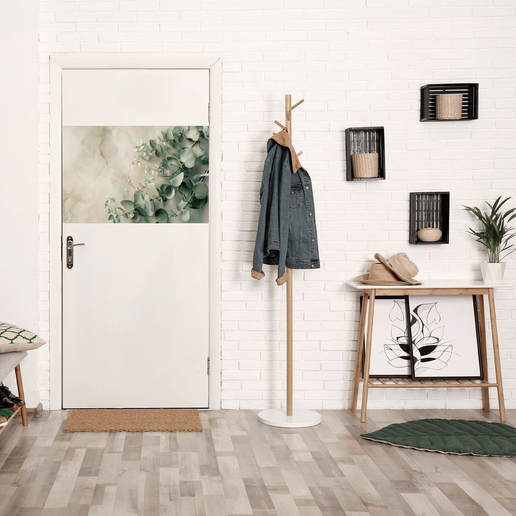 ELEGANT LEAF BALLET Peel and Stick Horizontal Poster