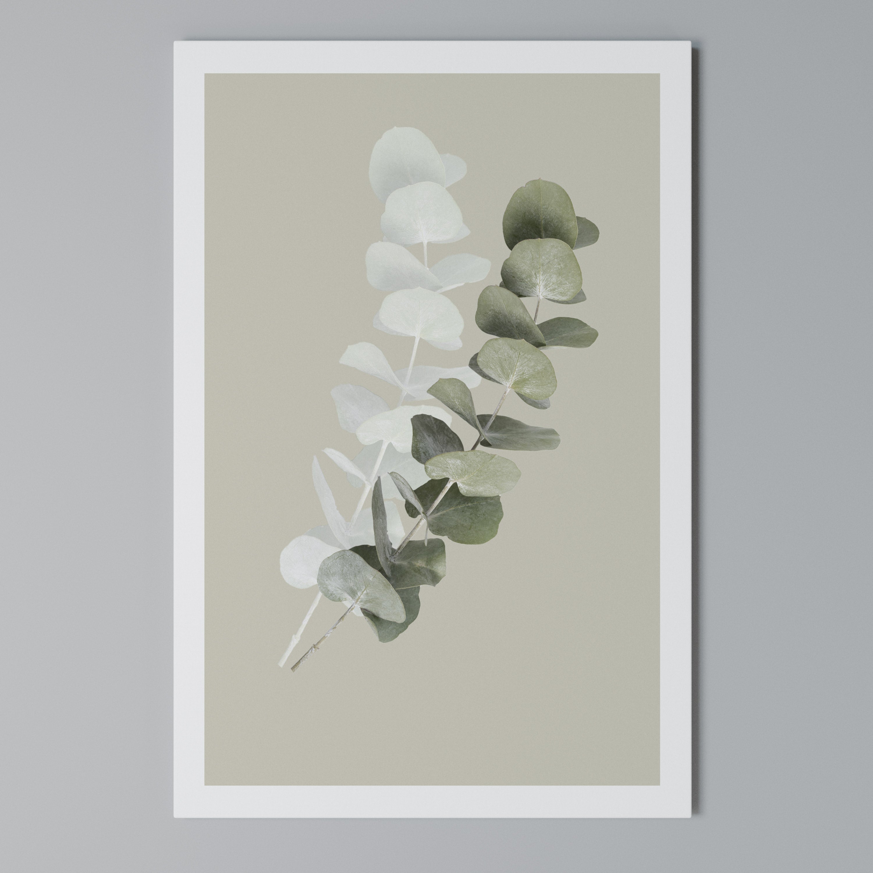 TRANSLUCENT NATURE Quadro em tela vertical