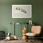 TRANSLUCENT NATURE Peel and Stick Horizontal Poster