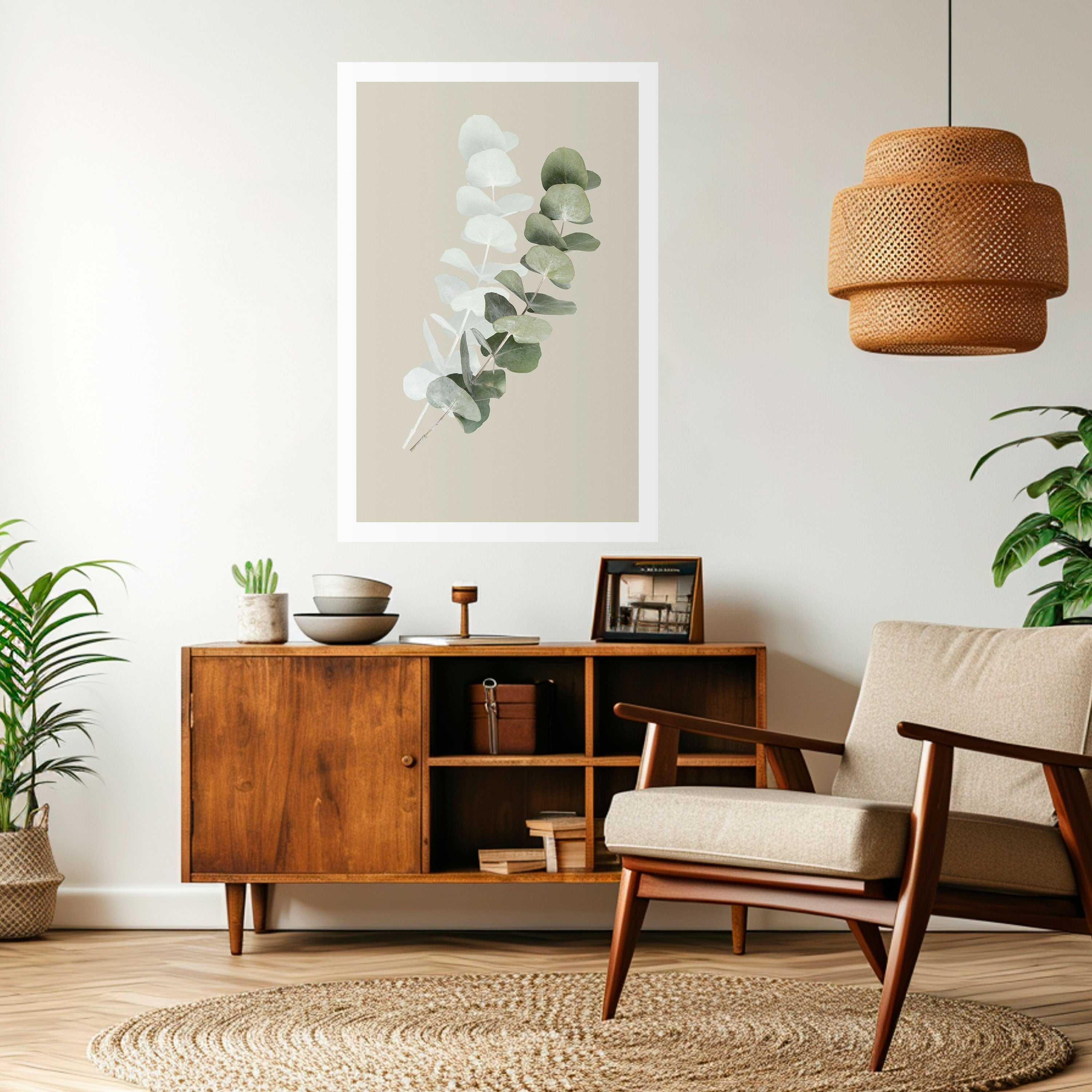 TRANSLUCENT NATURE Poster Vertical Autocolante