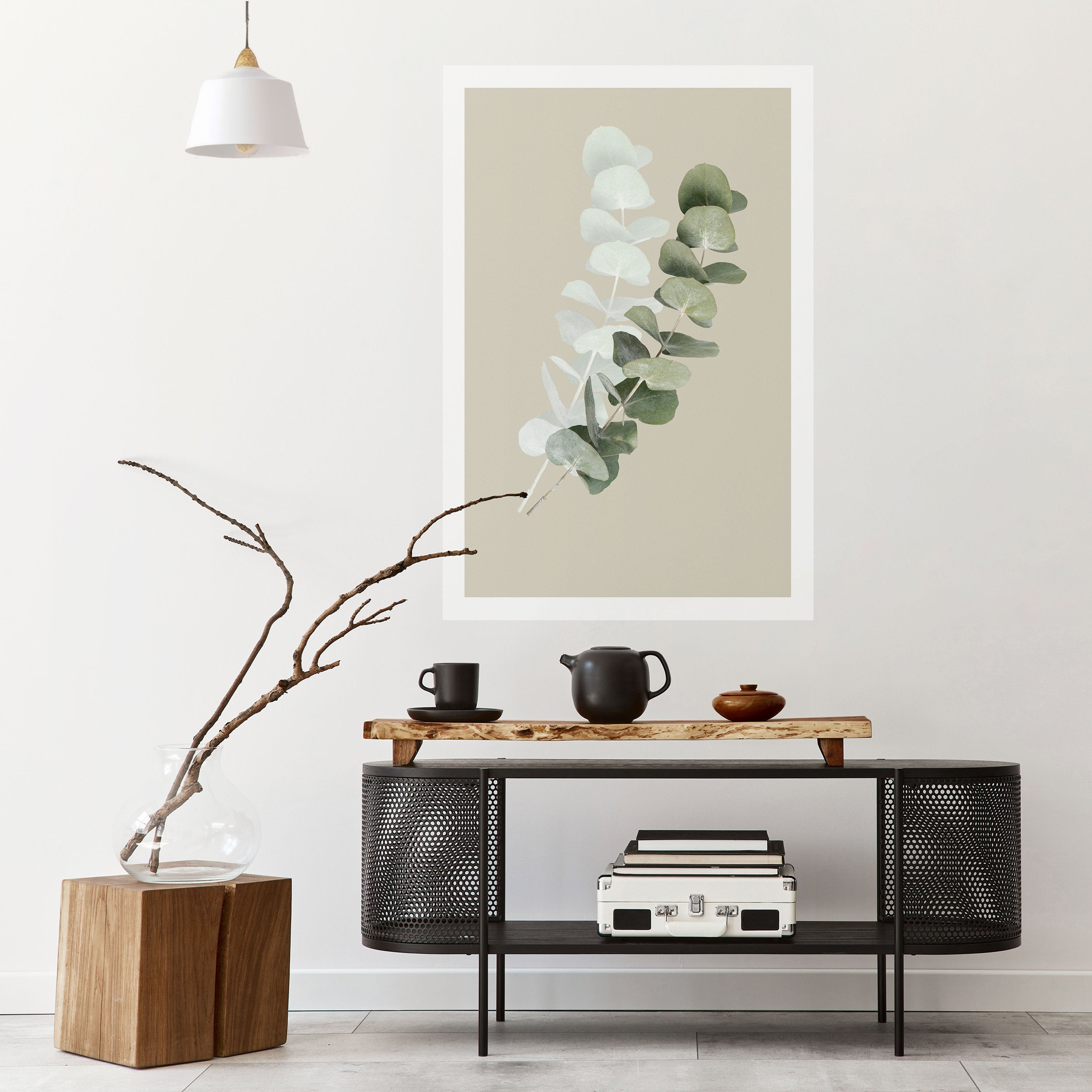 TRANSLUCENT NATURE Poster Vertical Autocolante